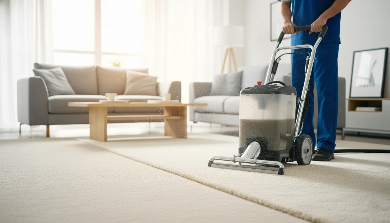 Bathroom before cleaning